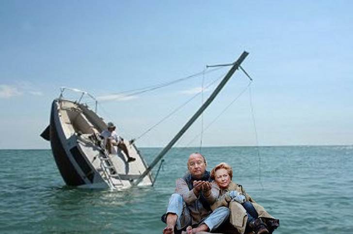 Naufragés au large de Knokke